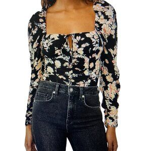 NWT Free People™ Hilary Printed Top Large